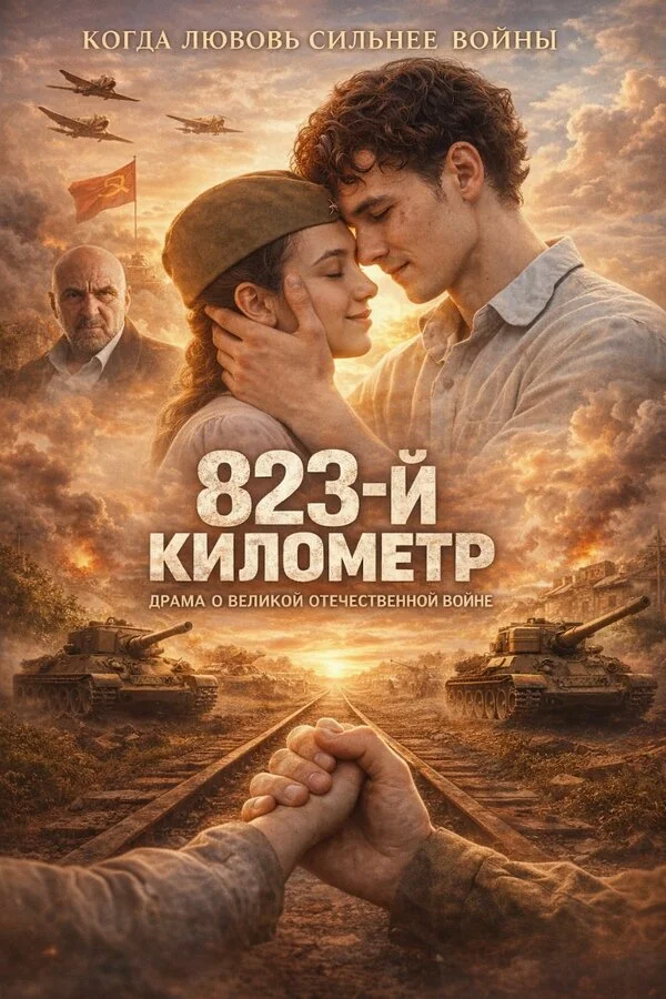 823-й километр постер